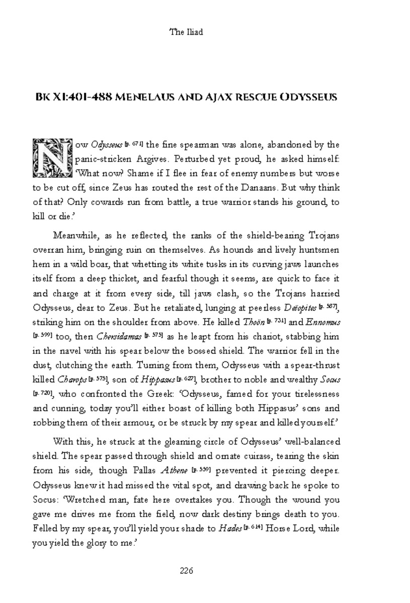 The Iliad - Page 220